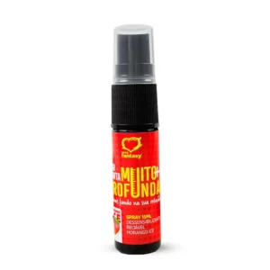 Garganta Muito +Profunda Sabor Morango Spray Dessensibilizante
