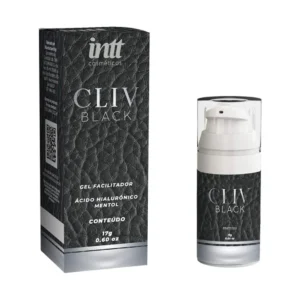 Cliv Intt Black Dessensibilizante Anal Forte Com Efeito 4 em 1 | Dessensibiliza, Lubrifica, Hidrata, Relaxa