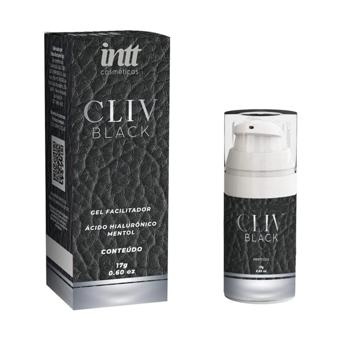 Cliv Intt Black Dessensibilizante Anal Forte Com Efeito 4 em 1 | Dessensibiliza, Lubrifica, Hidrata, Relaxa