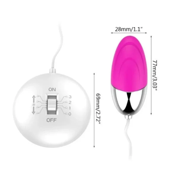 Capsula Vibratória Com Controle Remoto | Pilha
