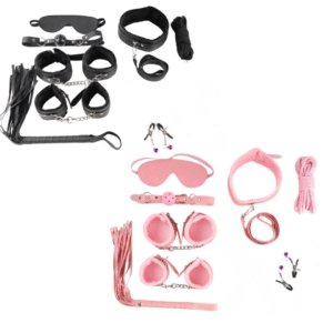 Kit Bondage Premium 9 em 1
