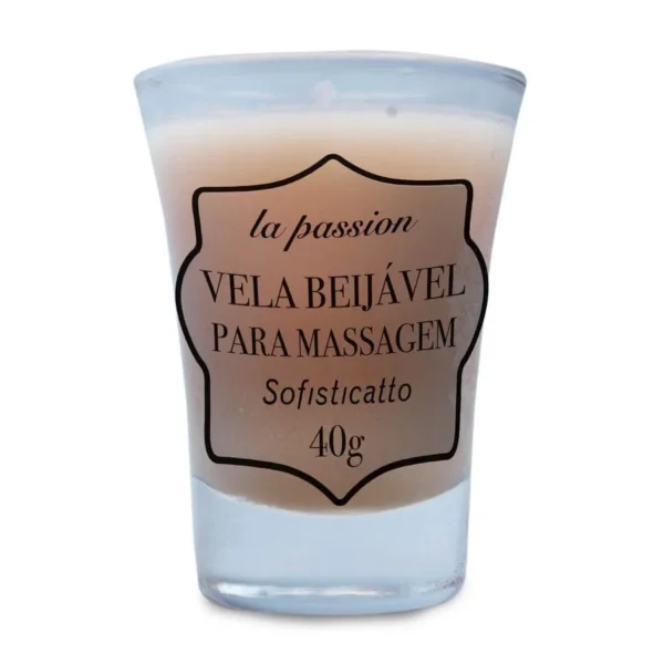 Vela Beijável Para Massagem Sabores Amarula, Vanilla, Morango 40 gr. - Imagem 5