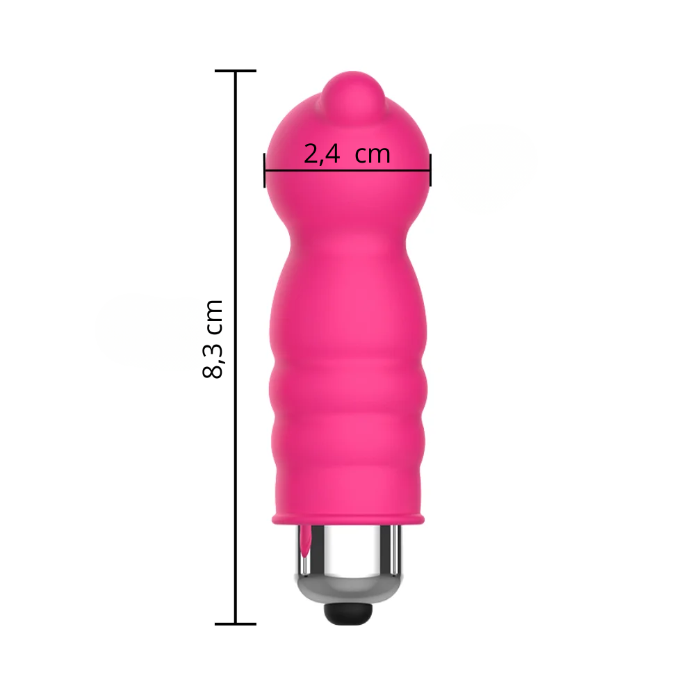 Cápsula Vibratória Little Pig | 8,5x2,5cm | Funny - Imagem 2