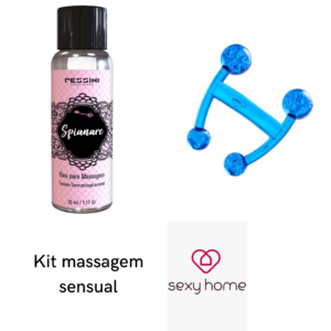Kit Para Massagem | Óleo + Massageador