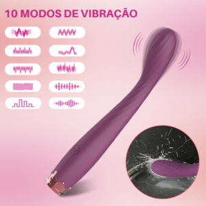 Vibrador Personal Flexível Little King