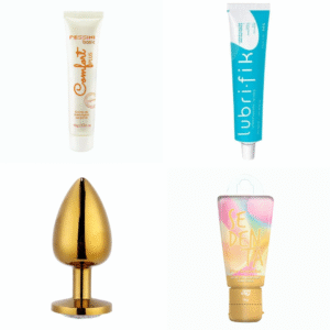 Combo Anal Comfort Plus | Dessensibilizante +Lubrificante + Plug + Gel Beijável