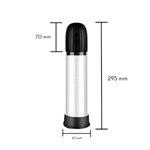 Penis Pump Bomba Peniana a Vácuo Automática 29,0 x 7,0 cm