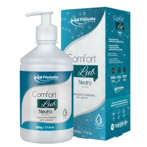 Comfort Lub Lubrificante beijável sem Sabor Neutro a Base de Água | 500gr.