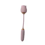 Estimulador Clitoriano em Formato de Rosa e Ponto G Vai e Vem - Imagem 4