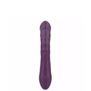 Vibrador Recarregável com Estimulador Clitoriano em Formato de Coelho | 21,5×3,5 | USB