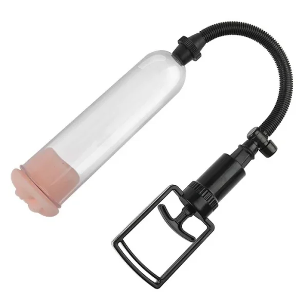Penis Pump | Bomba Peniana Manual com Manilha 20,0 x 5,0 cm - Imagem 2