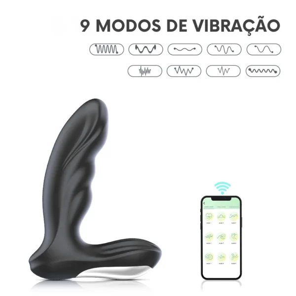 Massageador de Próstata com Controle por Aplicativo - Imagem 3