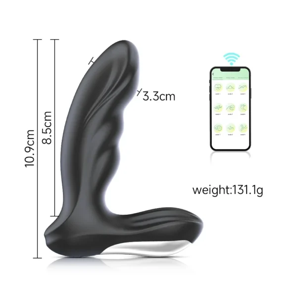 Massageador de Próstata com Controle por Aplicativo - Imagem 5