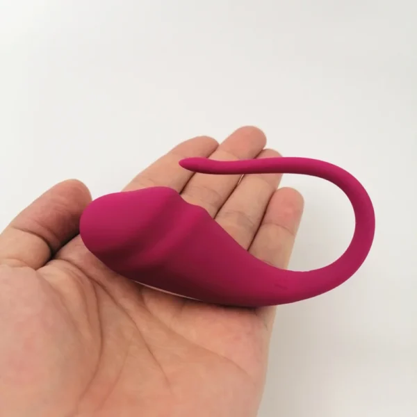 Vibrador de casal em formato de glande | 12,0 x 3,5 | USB | APLICATIVO - Imagem 4