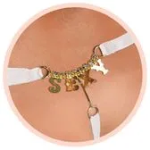 Tanga Sexy com Abertura Frontal e Strass "Sexy" - Imagem 6