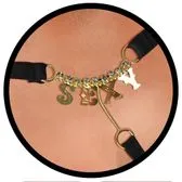 Tanga Sexy com Abertura Frontal e Strass "Sexy" - Imagem 9