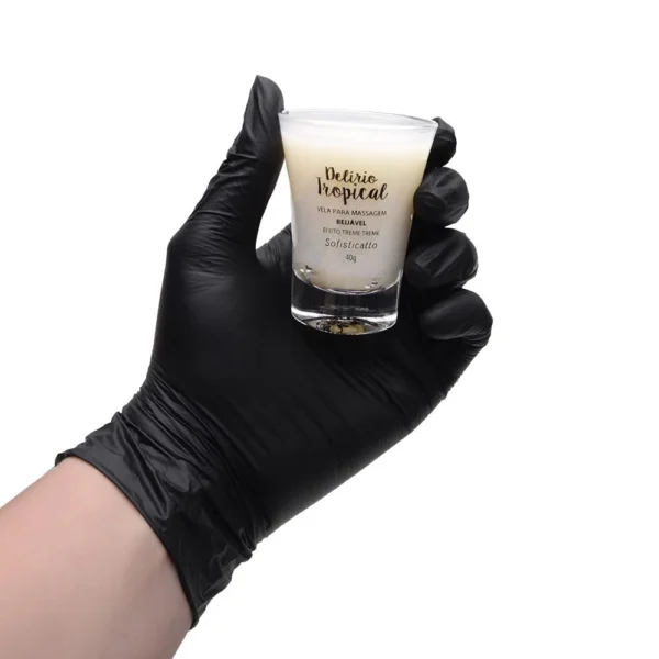 Vela Vibrante Beijável para Massagem sabor Pêssego 40gramas - Imagem 2