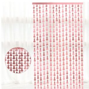Cortina Painel Decorativo Metalizado com Penis 1X2m