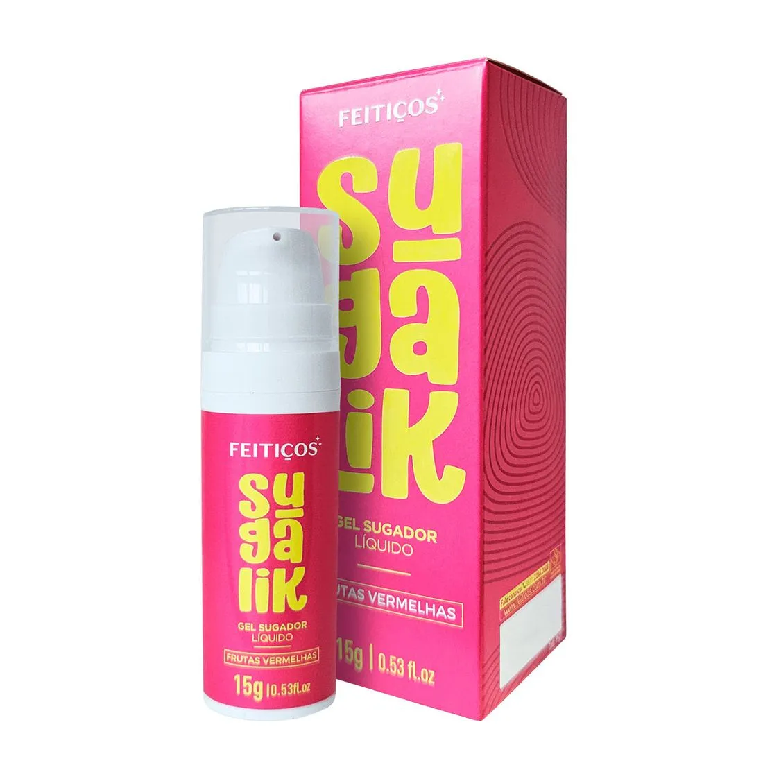 Sugalik | Sugador Liquido Beijável 15 gramas