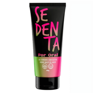 Sedenta Por Oral com Glitter sabor Maçã do Amor 50g