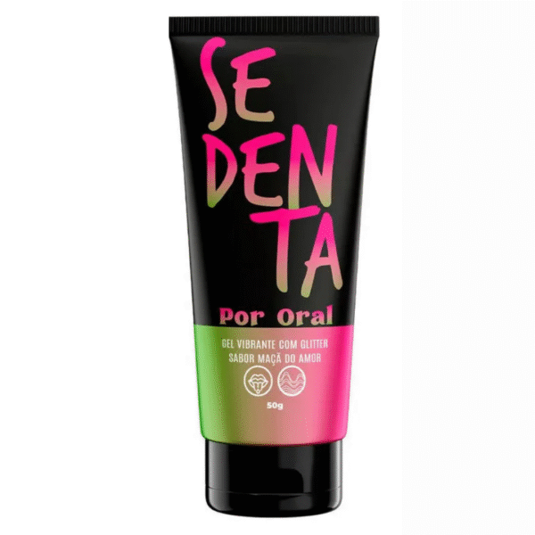 Sedenta Por Oral com Glitter sabor Maçã do Amor 50g