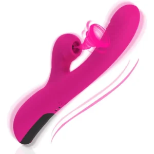 Vibrador Ponto G com Estimulador Clitoriano com Aquecimento | 23,0 x 3,0 cm | USB