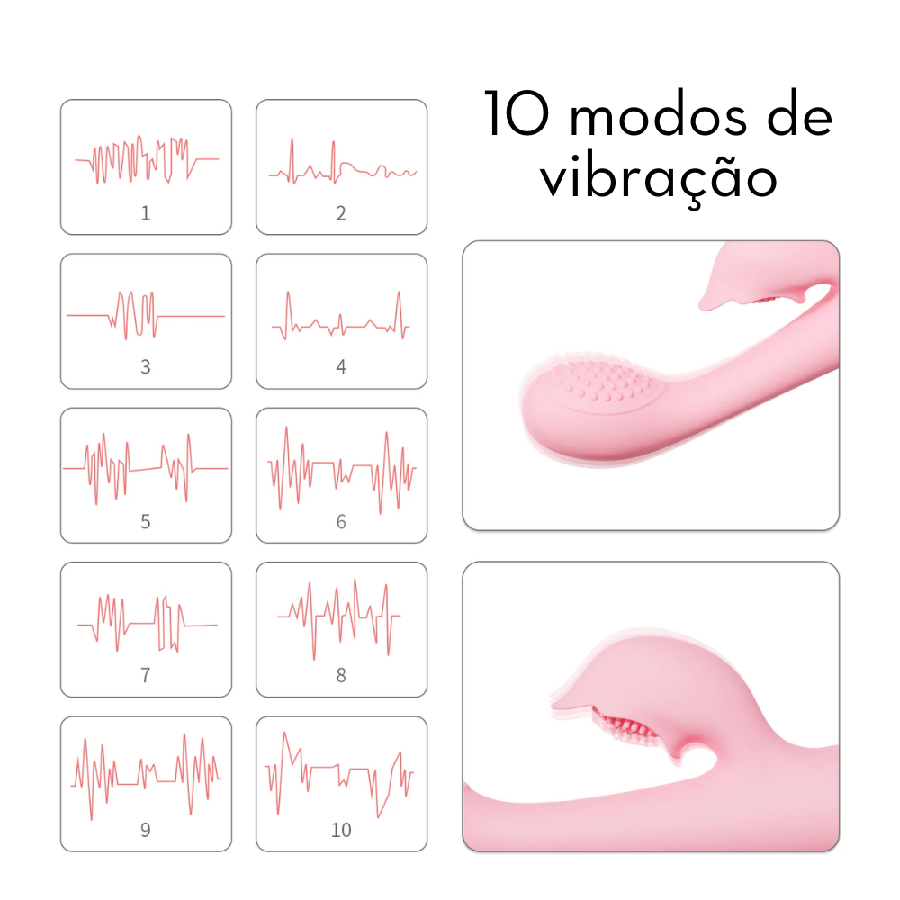 Vibrador Personal Rebeca | USB - Imagem 4