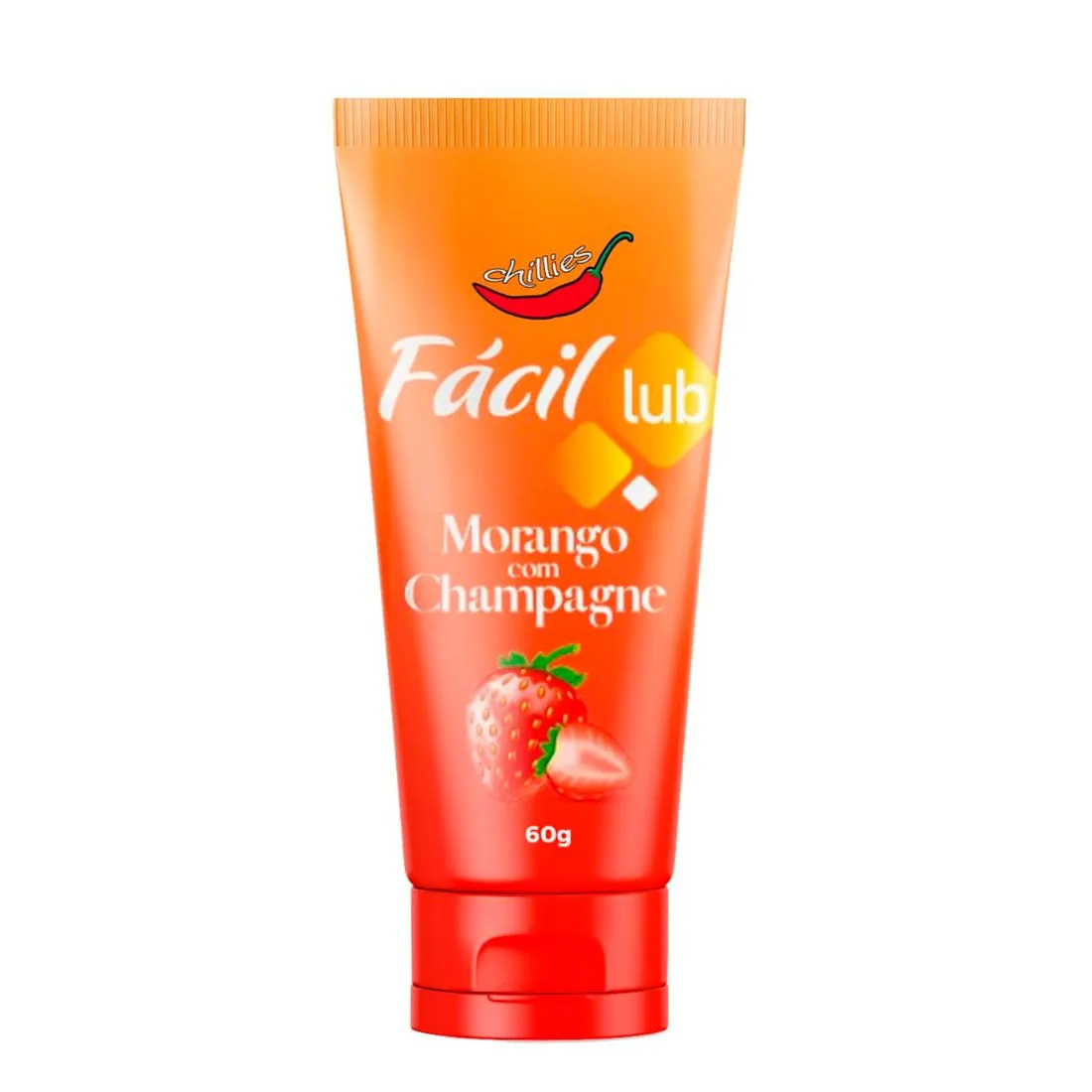 Fácil Lub Gel Lubrificante Beijável 60g - Imagem 3