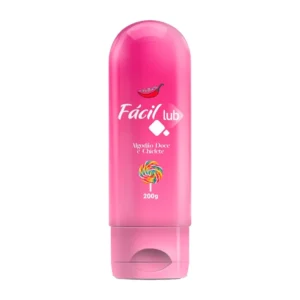 Fácil Lub Gel Lubrificante Beijável 200g – ALGODÃO DOCE E CHICLETE