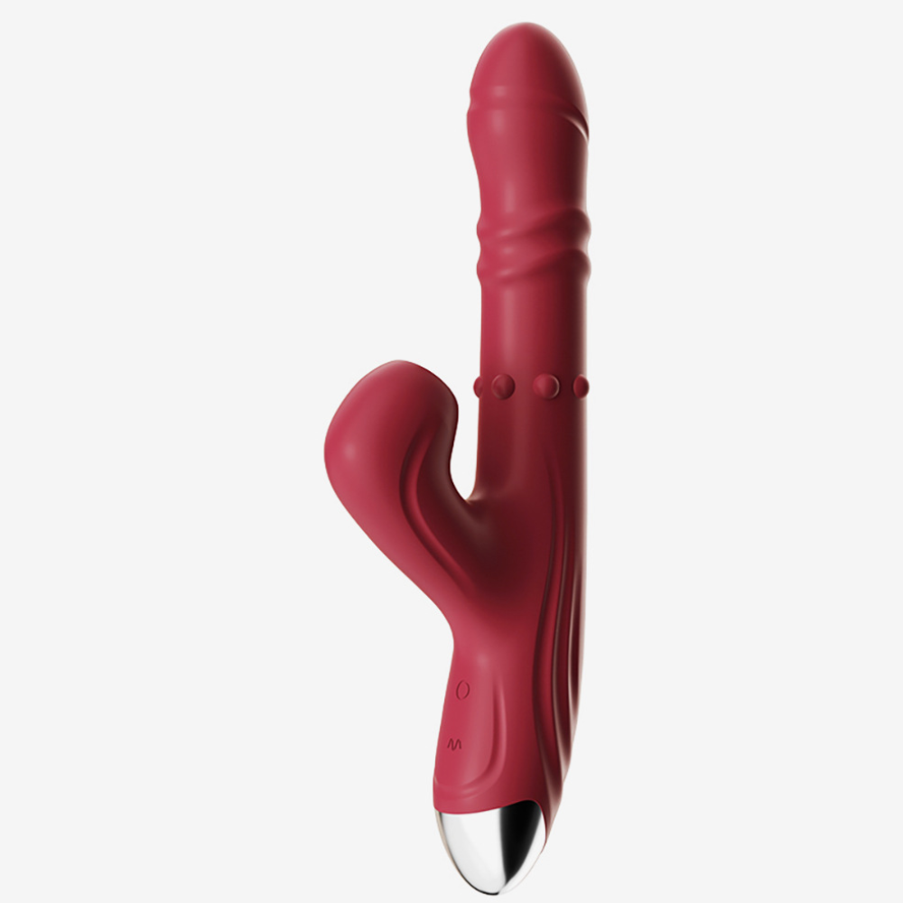 Vibrador Multifuncional com Esferas Rotativas com Movimento Vai e Vem e Vibroar | USB - Imagem 2