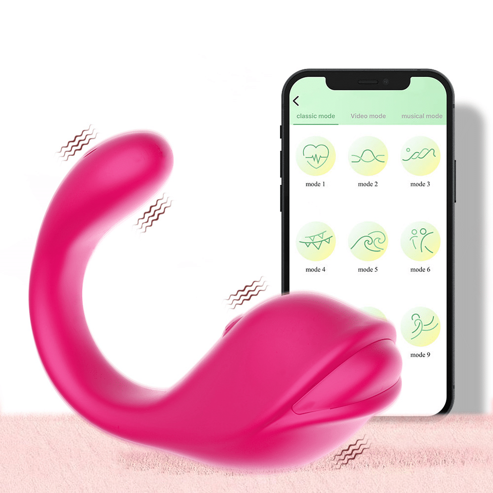 Vibrador de Casal com Controle por Aplicativo